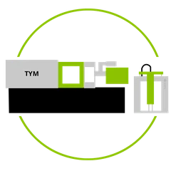 Хоризонтална инжекционна машина