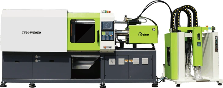 2. horizontal lsr injection machine